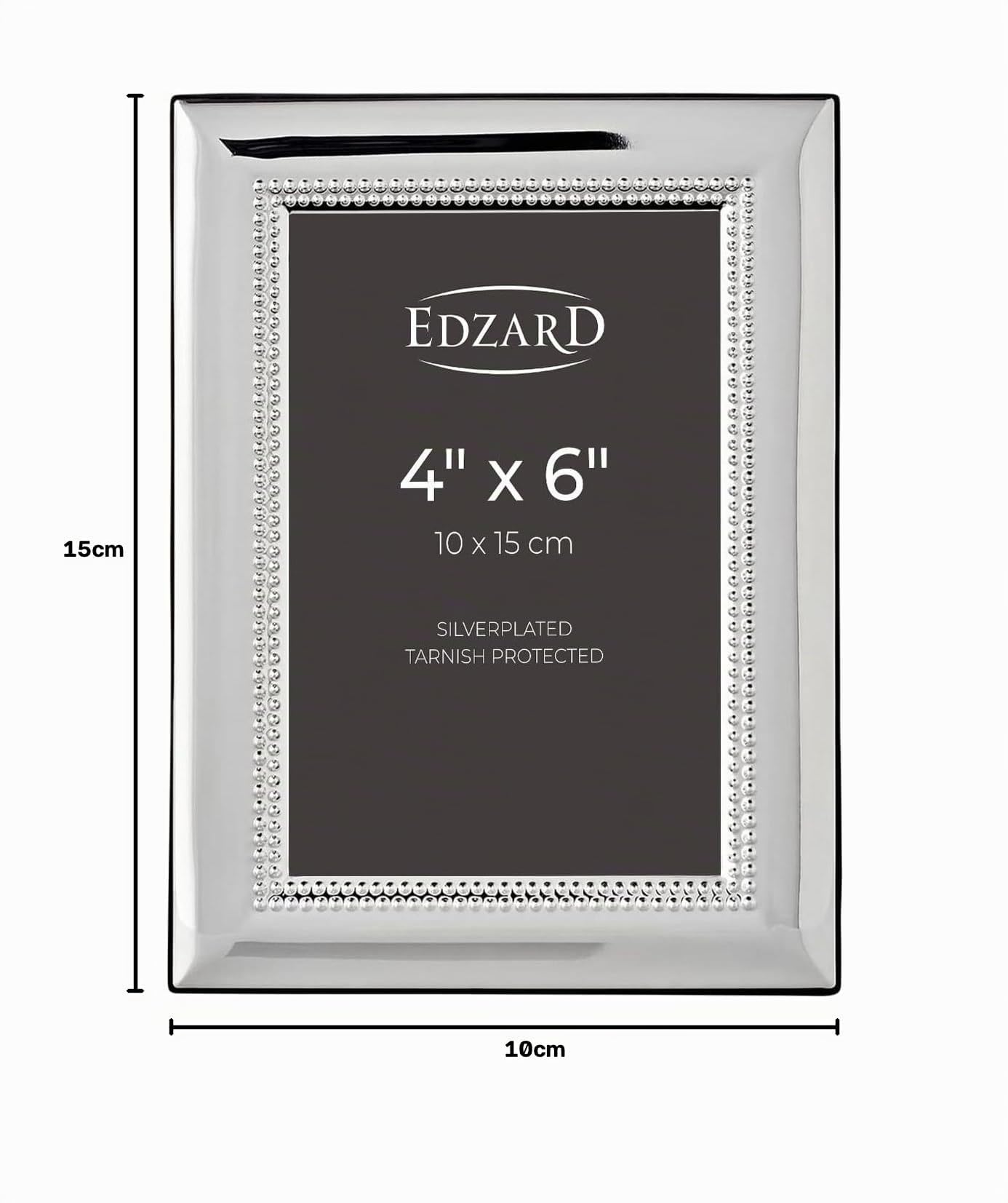 edzard-turin-bilderrahmen-10x15-cm-versilbert-perlenrand image 7