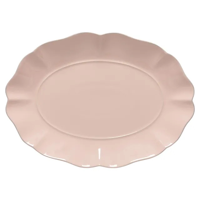 costa-nova-rosa-servierplatte-oval-gro-ros-steinzeug image 1
