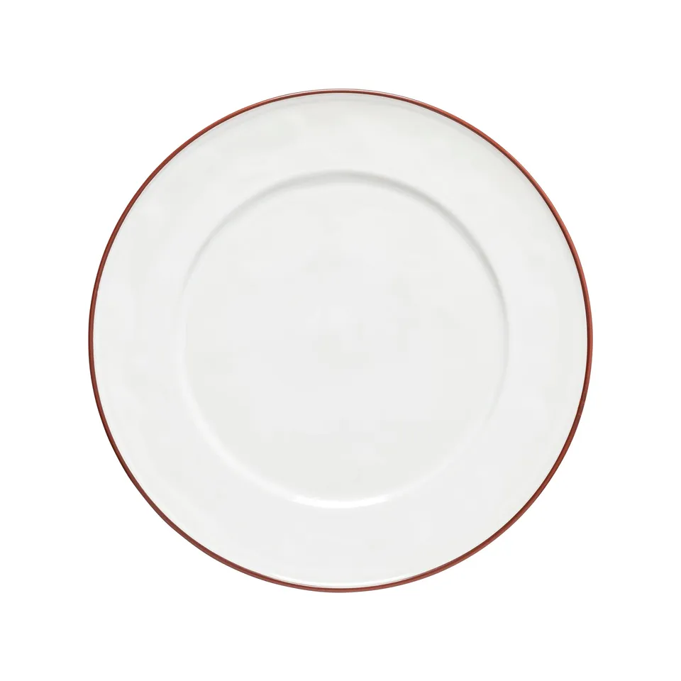 costa-nova-beja-platzteller-wei-rot-steinzeug-glanz-rund image 1