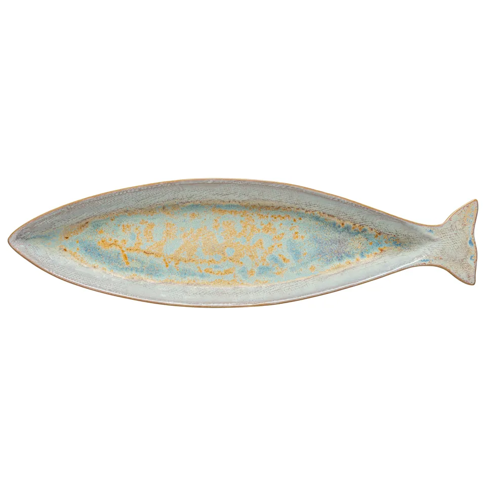 costa-nova-dori-servierplatte-fisch-nacar-blau-glanz image 1