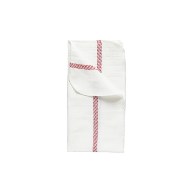 costa-nova-carolina-cft0096-serviette-leinen-wei-rot-rechteckig image 1