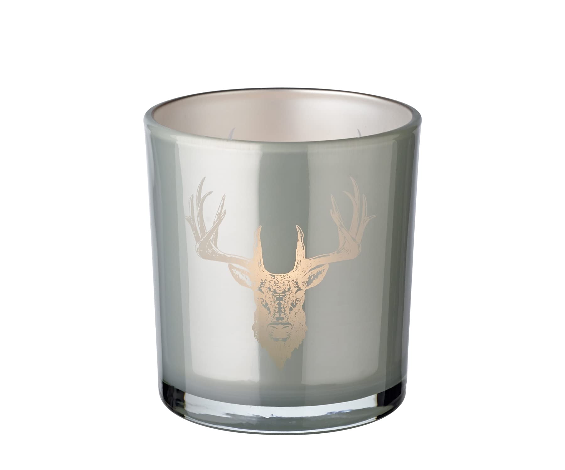 edzard-fancy-teelichtglas-hirschkopf-grau-2er-set-8-cm image 2