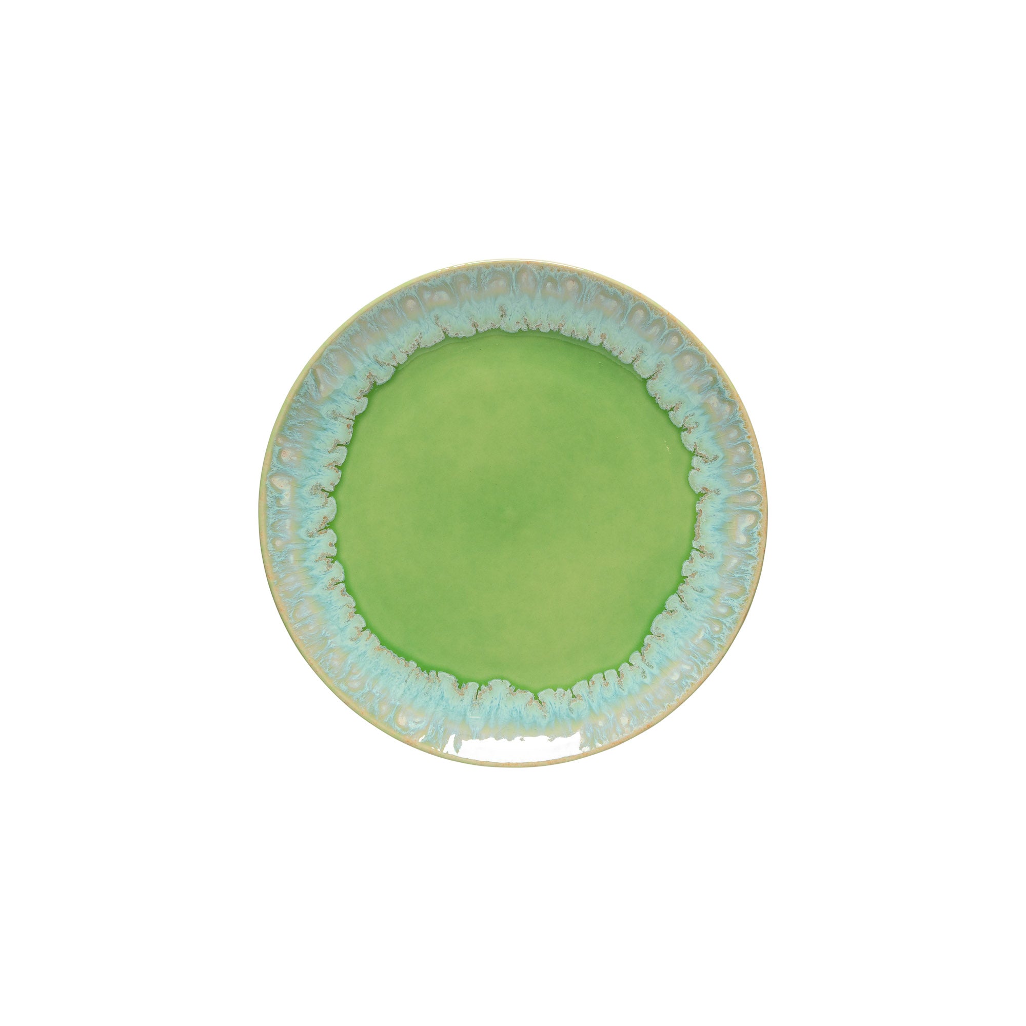 costa-nova-taormina-salat-dessertteller-gr-n-rund-steingut image 1