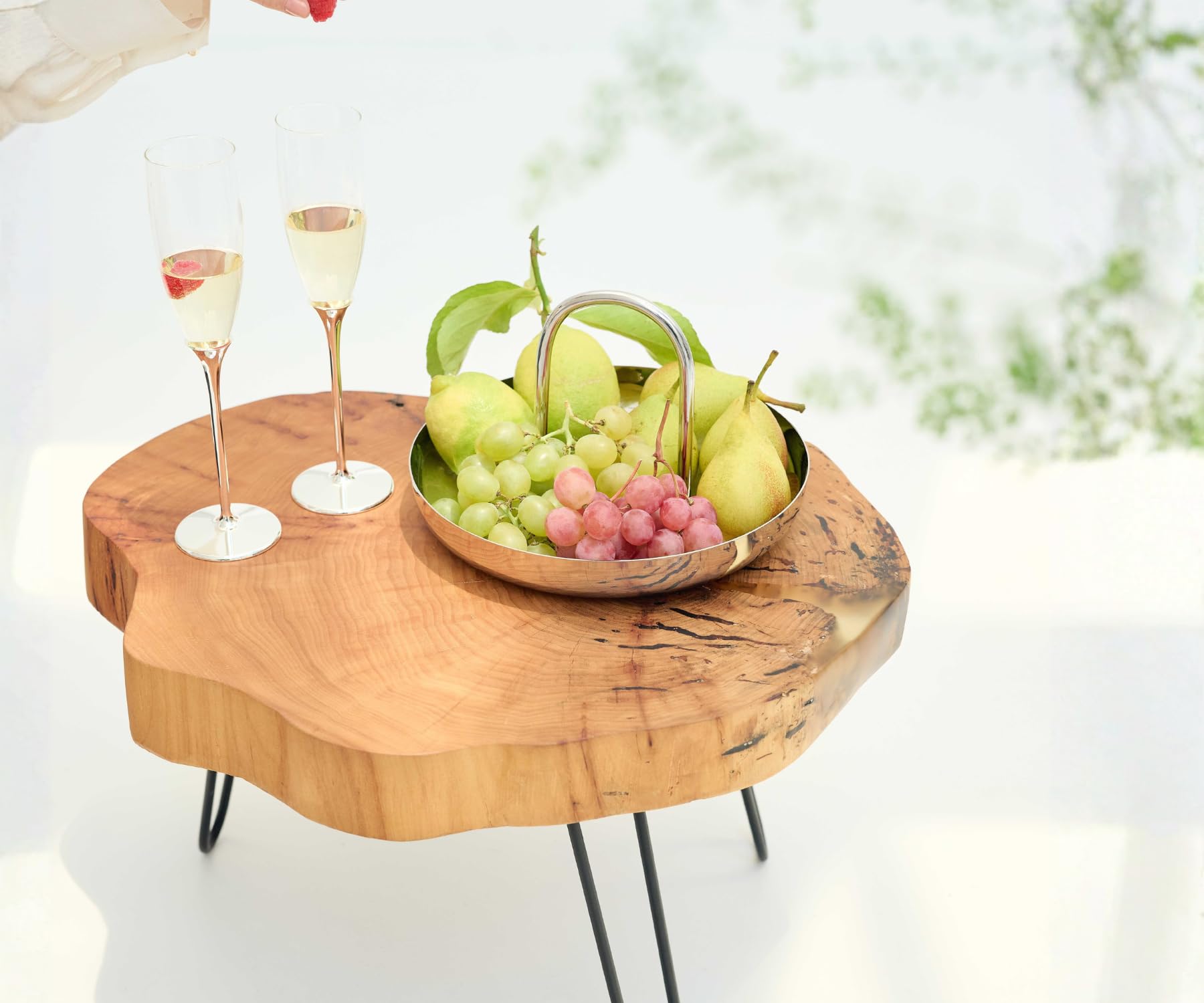 edzard-mido-victoria-sektkelche-2er-set-27-cm-versilbert image 2