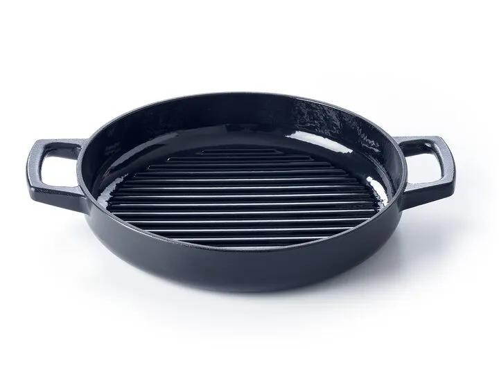 beka-nori-grillpfanne-28-cm-schwarz-gusseisen image 1