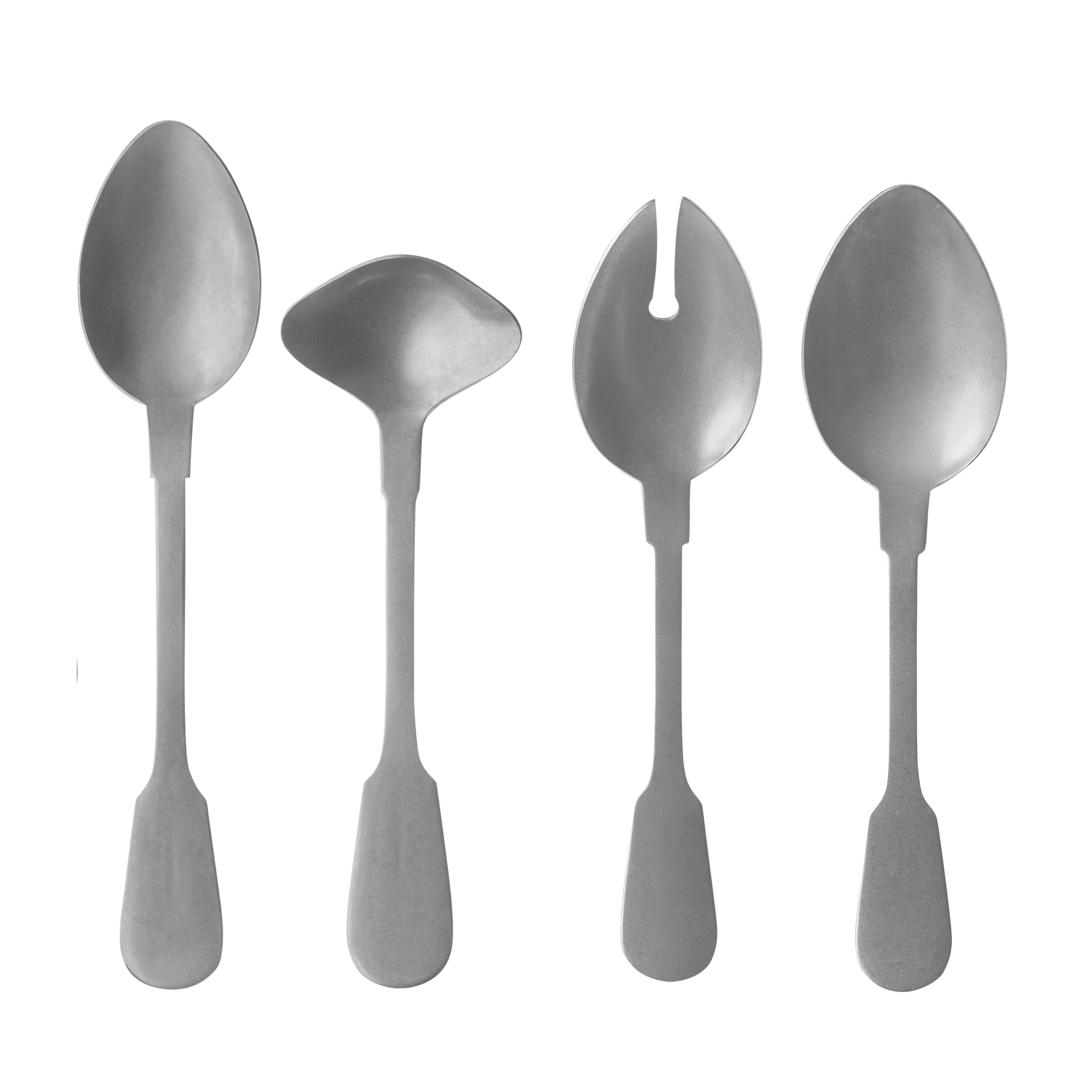 costa-nova-saga-servierset-4-teilig-silber-matt-edelstahl image 1