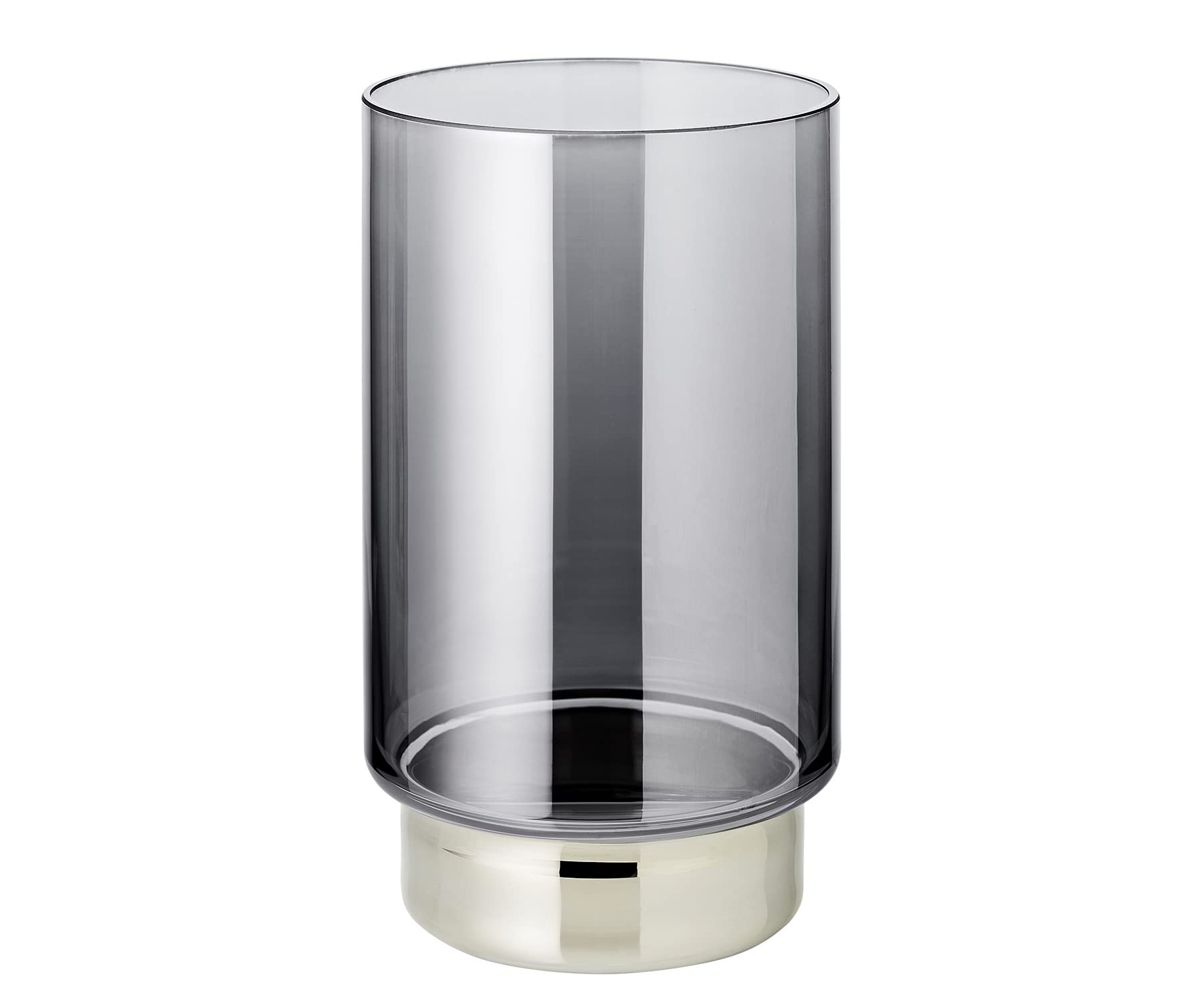 edzard-molly-isla-windlicht-21-cm-rauchglas-platinrand image 2