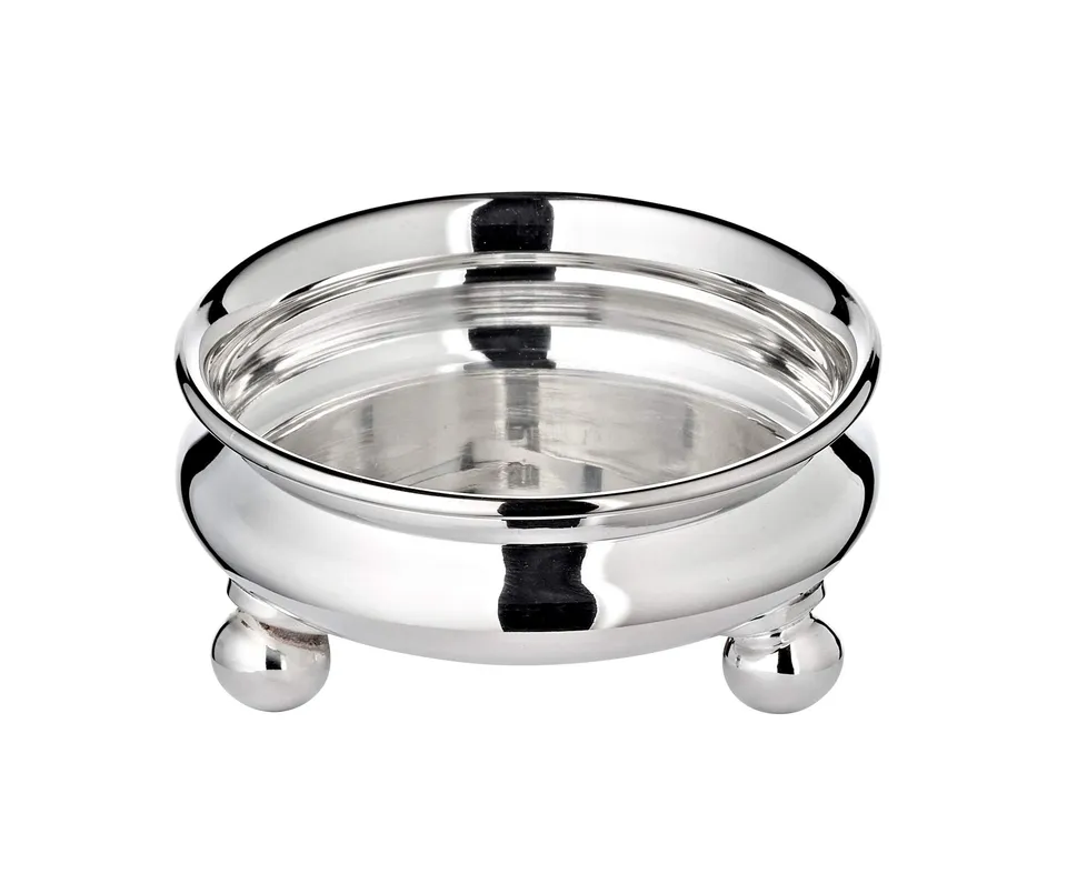 edzard-dallas-santa-schale-3er-set-8-cm-versilbert-mit-f-en image 1
