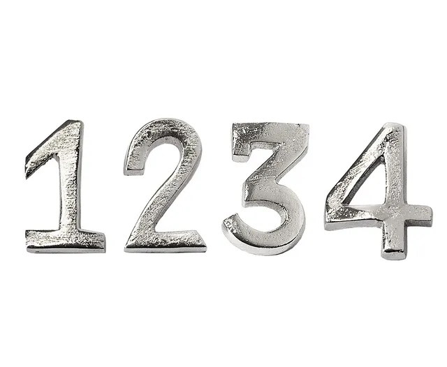edzard-milano-kerzenstecker-advent-4er-set-silber-zahlen image 1