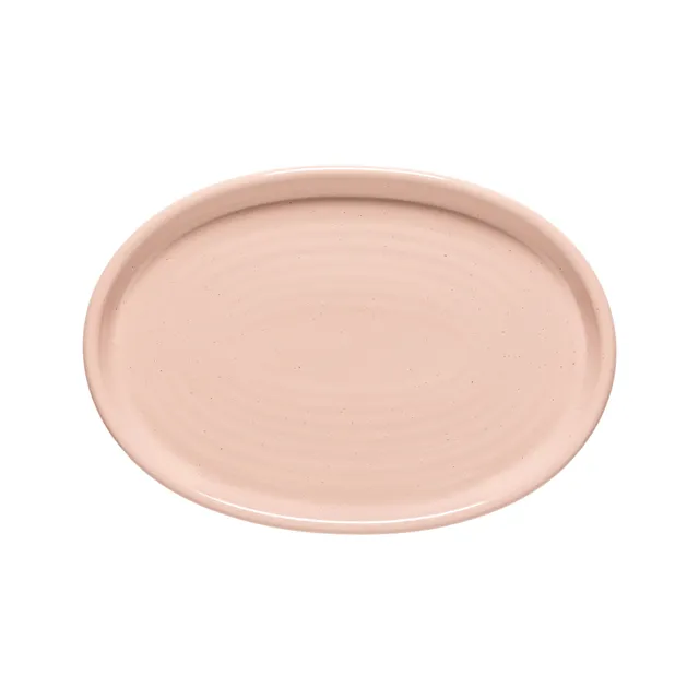 costa-nova-scotia-ovale-platte-rosa-claro-steingut image 1