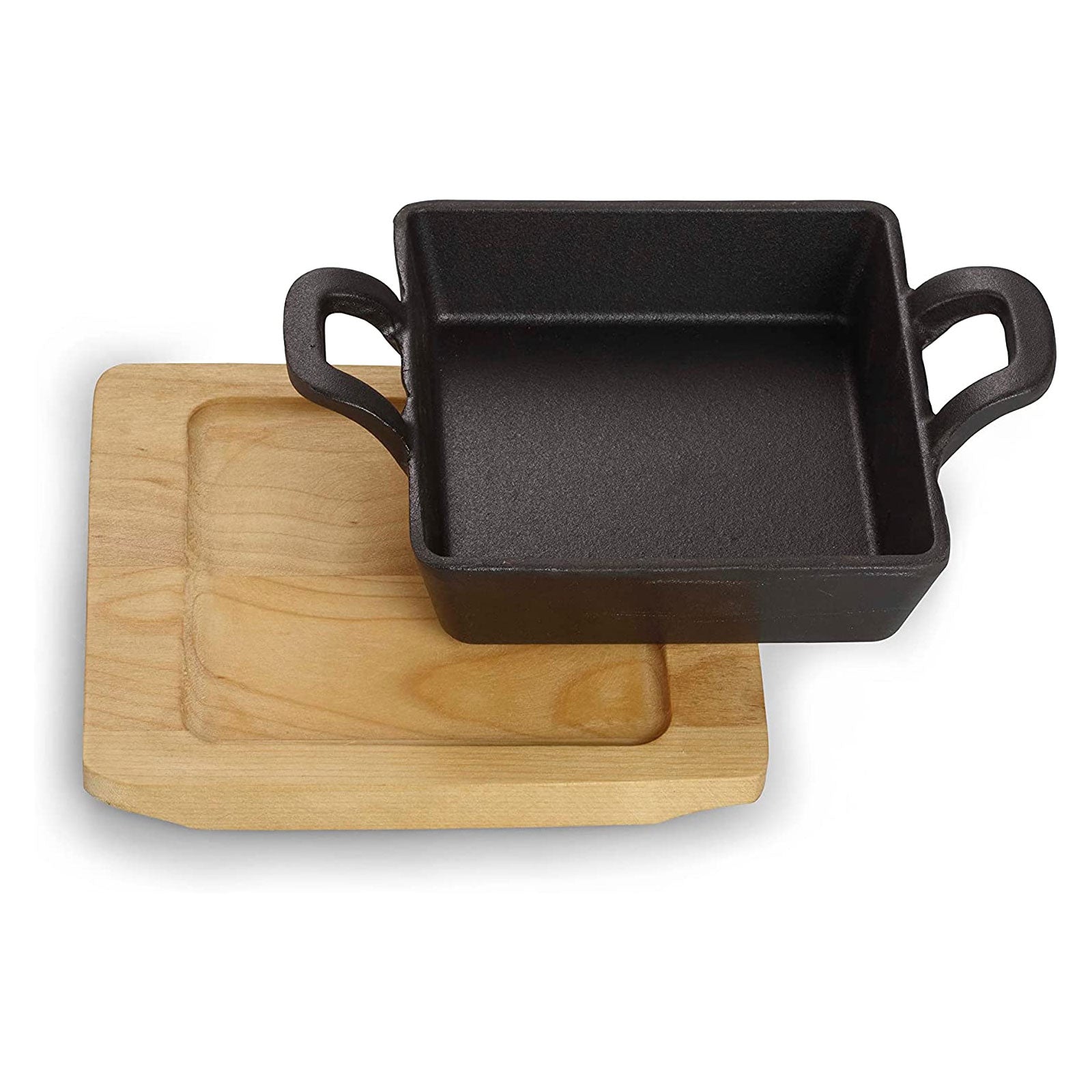 echtwerk-servierschale-gusseisen-12-6cm-mit-servierbrett image 6