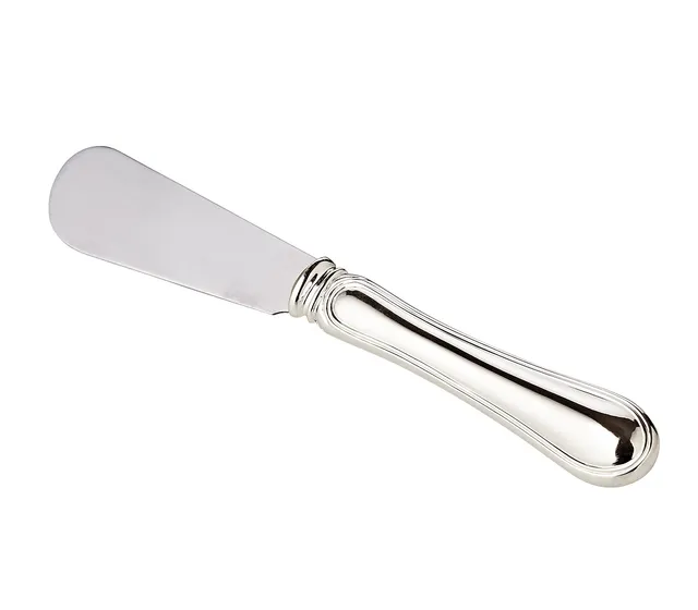 edzard-faden-buttermesser-15-cm-versilbert image 1
