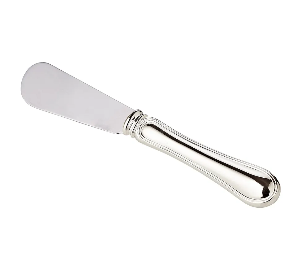 edzard-faden-buttermesser-15-cm-versilbert image 1
