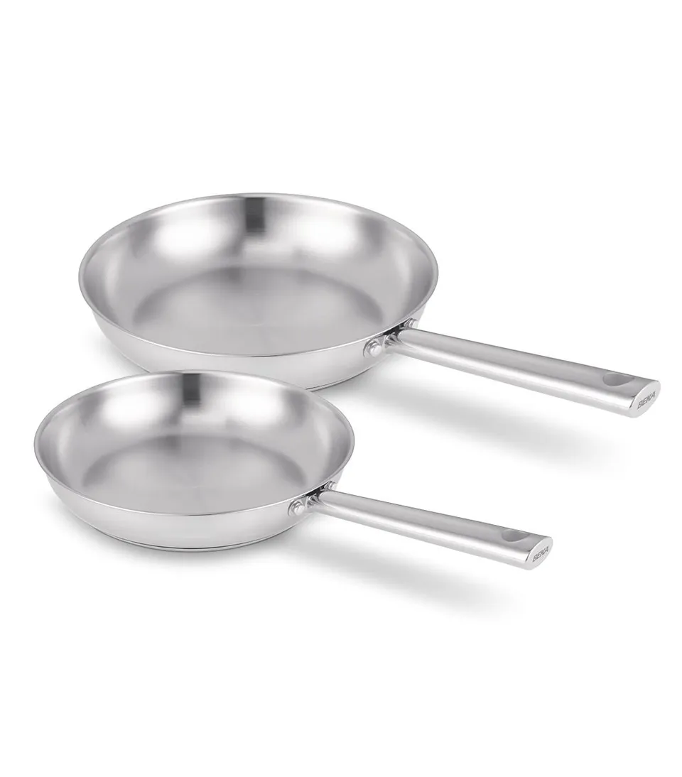 beka-cicla-pfannenset-edelstahl-24-28-cm-chrome-recycelt image 1
