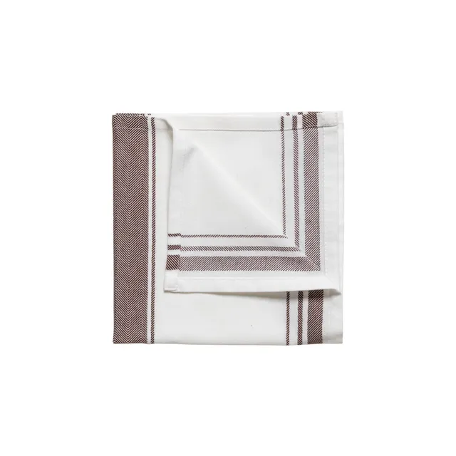 costa-nova-maria-carmo-stoffserviette-braun-100-baumwolle image 1