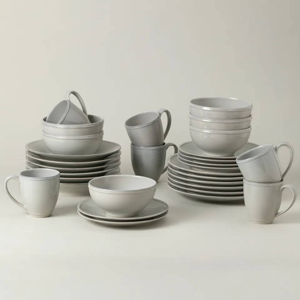 costa-nova-friso-geschirrset-30-teilig-steinzeug-grau-mit-tasse image 1