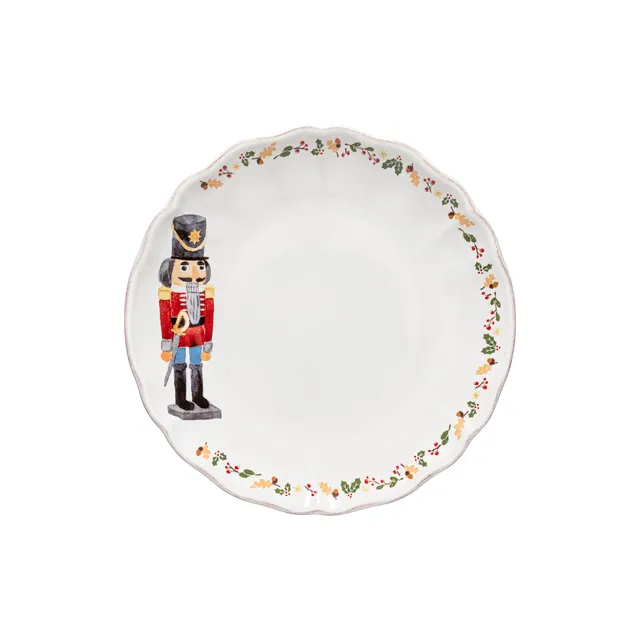 costa-nova-the-nutcracker-speiseteller-wei-rund image 1