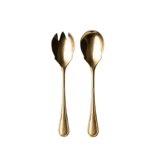 costa-nova-antigo-salatbesteck-2-tlg-vintage-gold-18-10 image 1