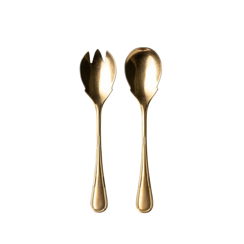 costa-nova-antigo-salatbesteck-2-tlg-vintage-gold-18-10 image 1