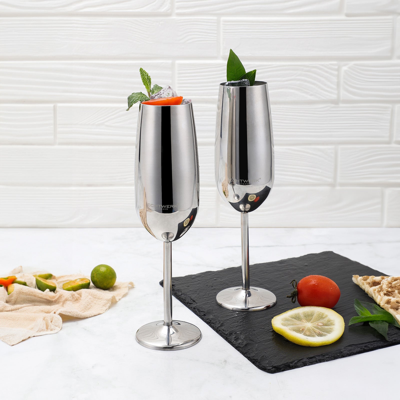 echtwerk-wine-dining-sektkelche-edelstahl-2tlg-250ml-silber image 3