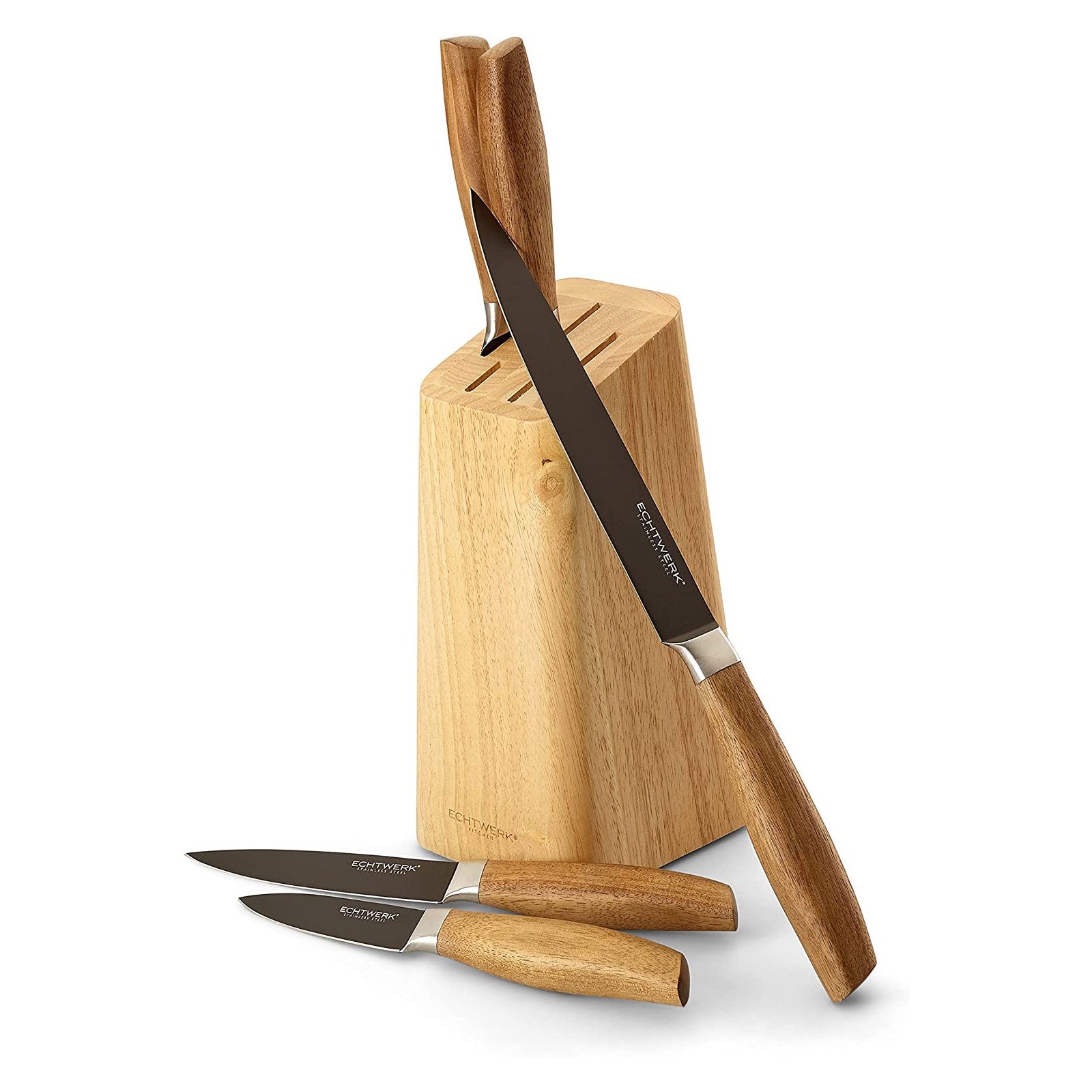 echtwerk-classic-black-edition-k-chenmesser-set-6-tlg-holzblock image 2