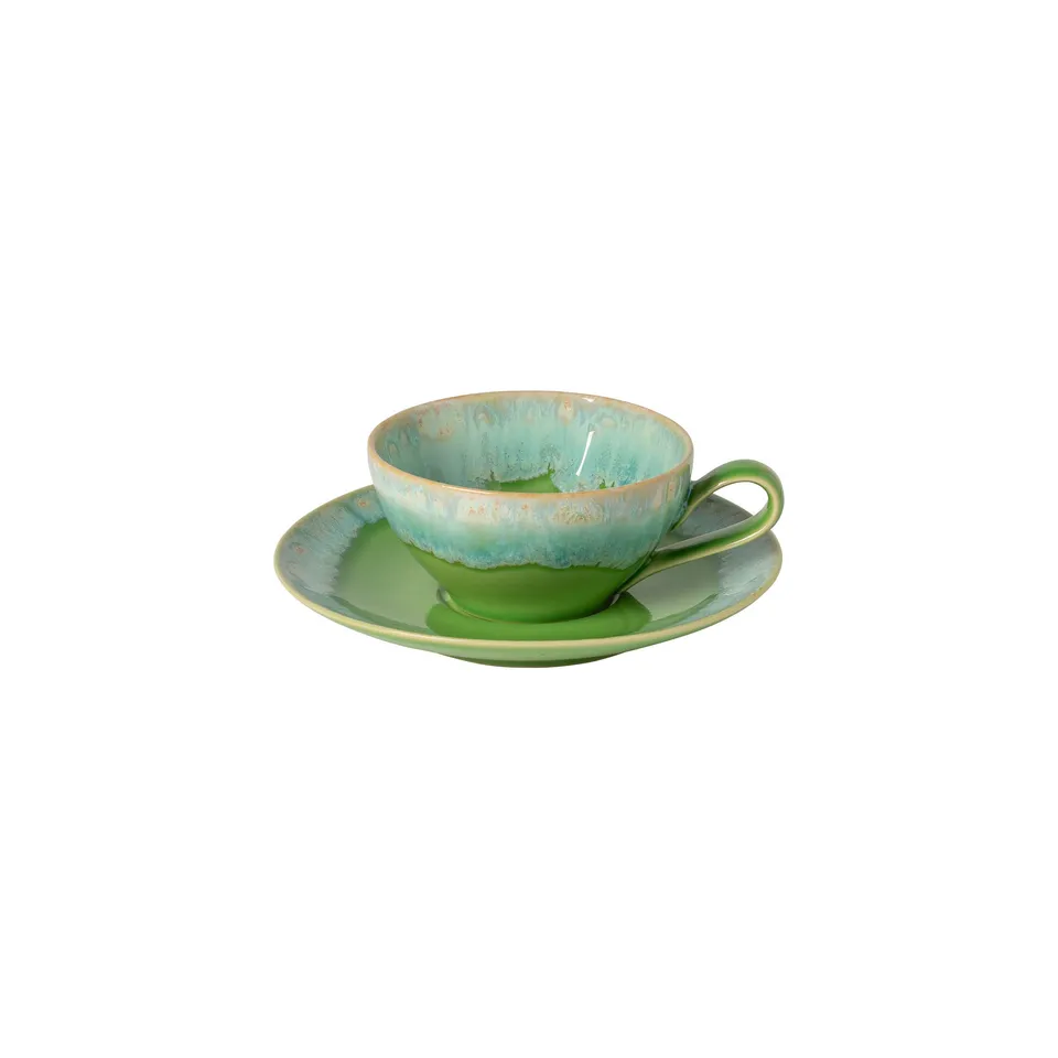 costa-nova-taormina-teetasse-mit-untertasse-limette image 1