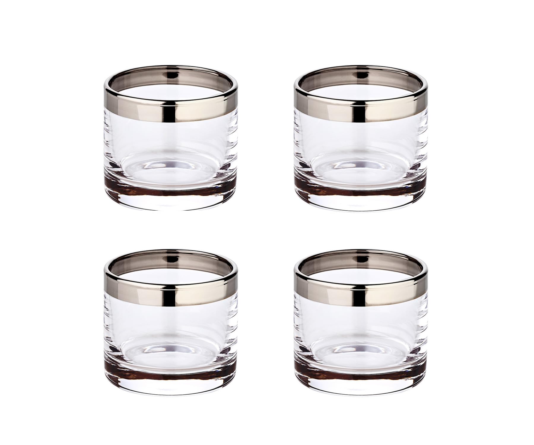 edzard-molly-windlicht-kristall-4er-set-h-6-cm-platinrand image 1