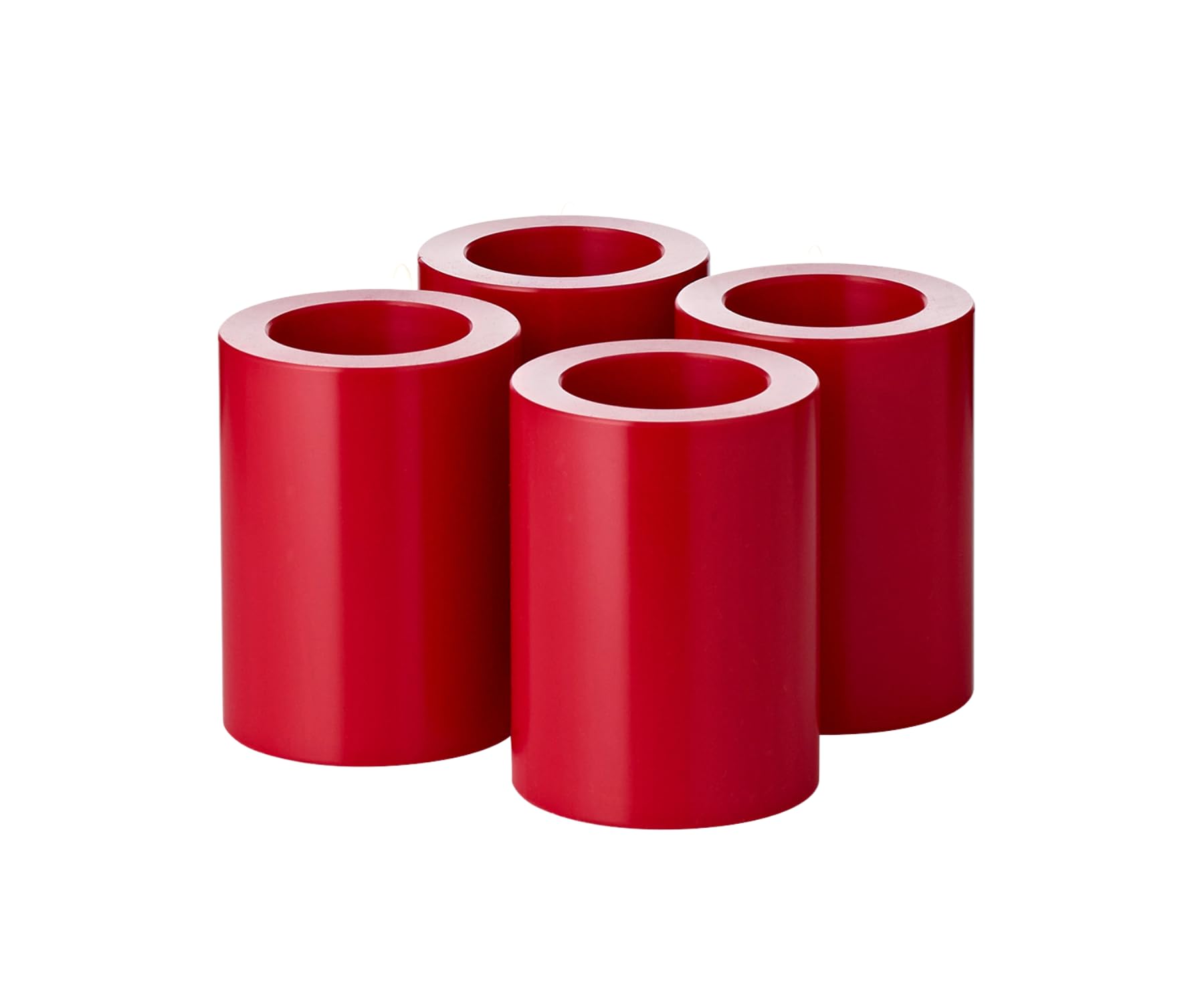 edzard-cornelius-teelichthalter-4er-set-rot-8-cm-dauerkerze image 4