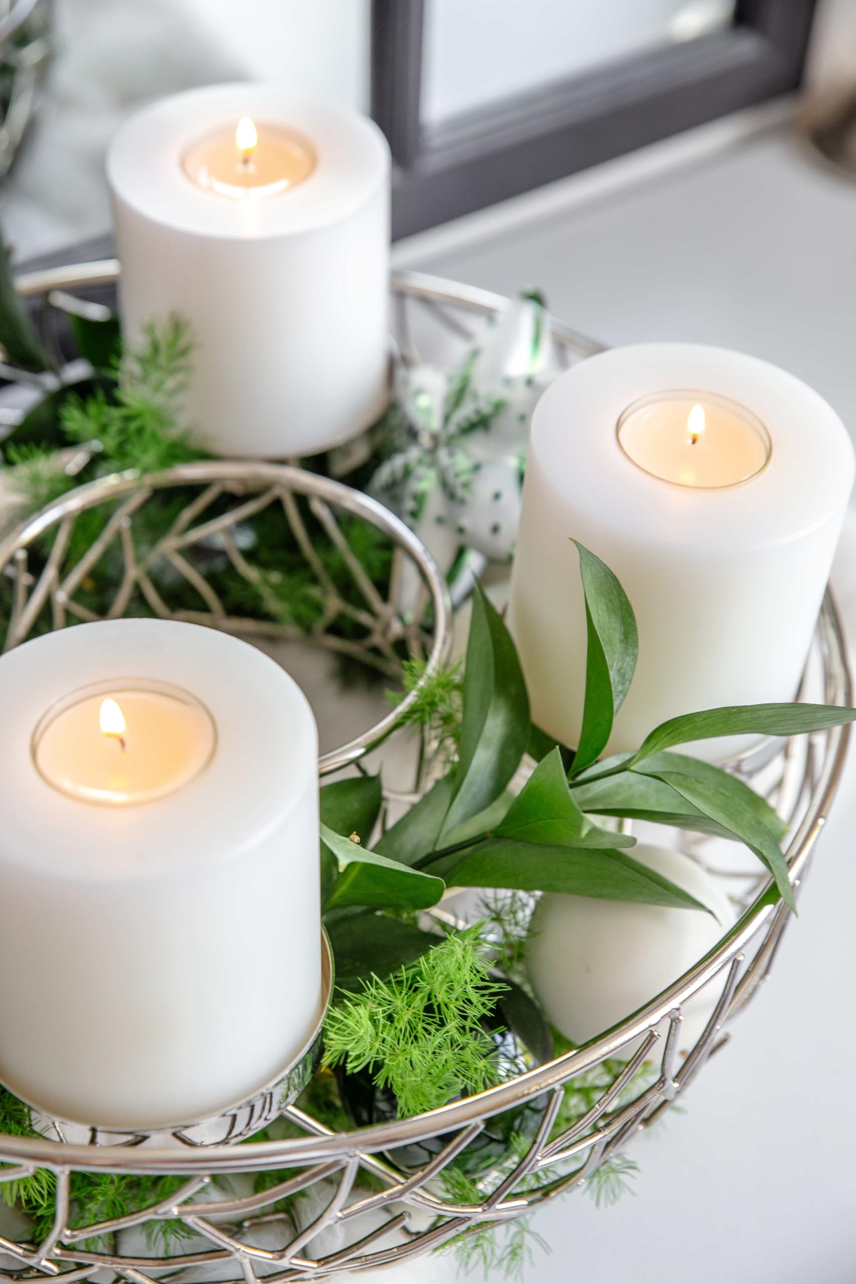 edzard-milano-adventskranz-34-cm-silber-ringf-rmig image 3