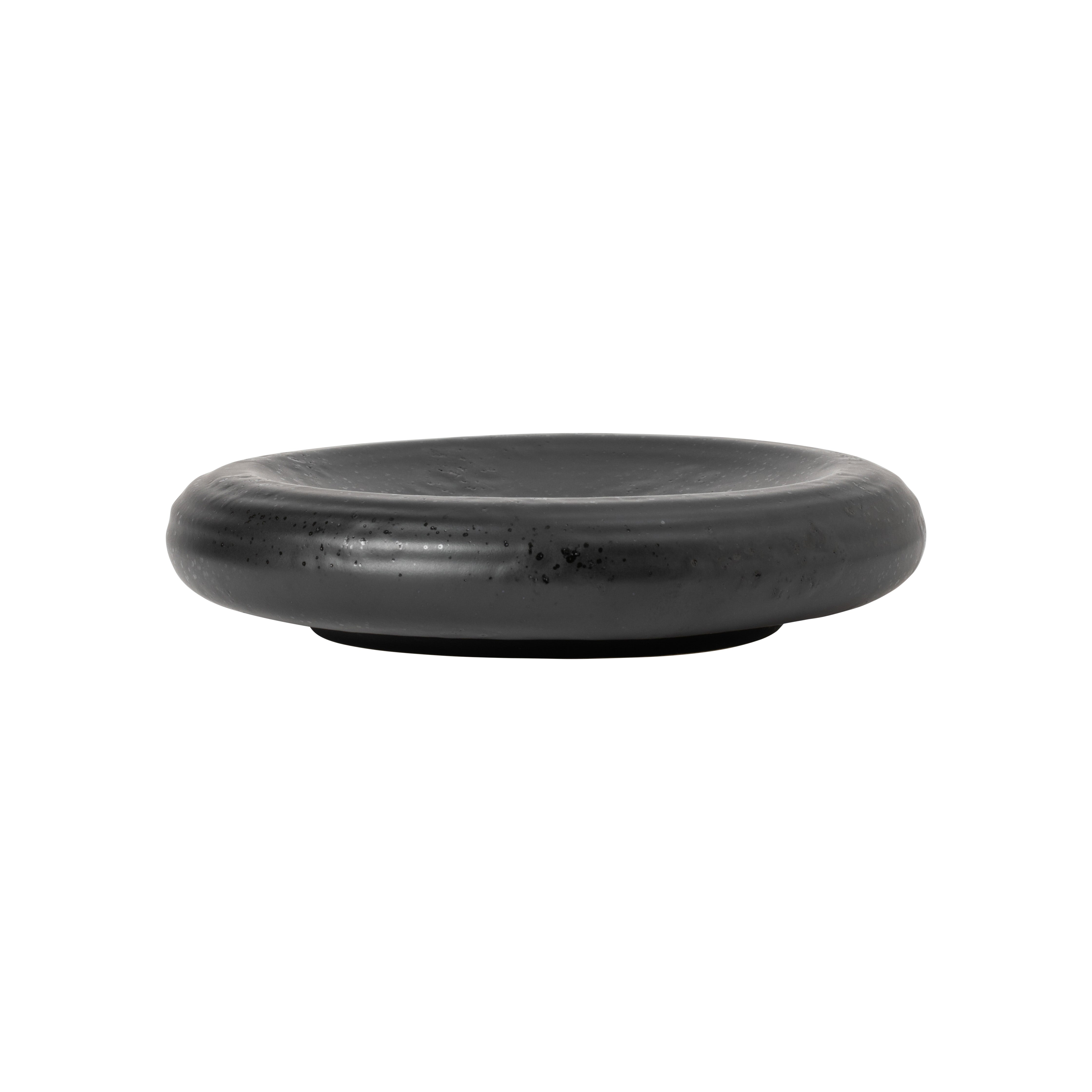 costa-nova-resonance-teller-gro-schwarz-steingut image 1