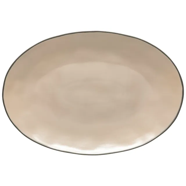 costa-nova-stacked-organic-997039-servierplatte-oval-beige-matt image 1