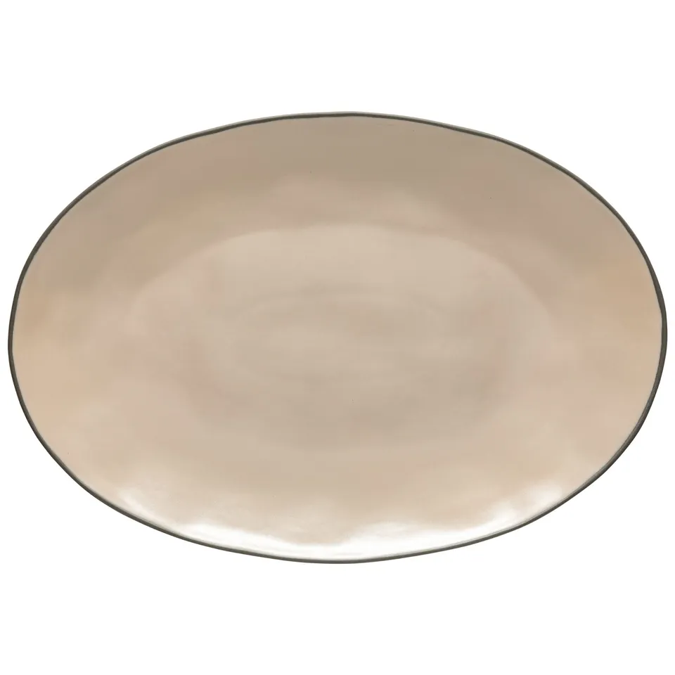 costa-nova-stacked-organic-997039-servierplatte-oval-beige-matt image 1