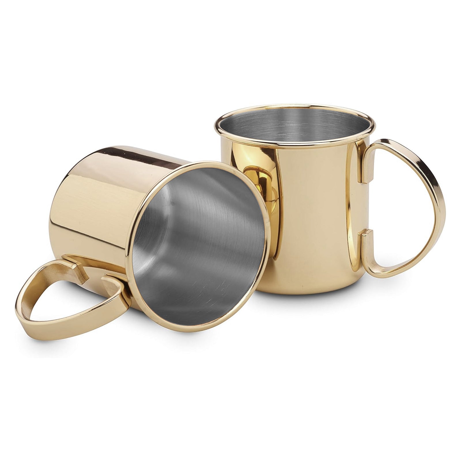 echtwerk-moscow-mule-becher-set-2-tlg-480-ml-silber-edelstahl image 6