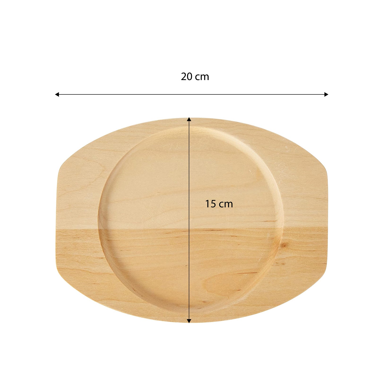echtwerk-servierpfanne-gusseisen-15-8-cm-1-tlg-mit-brett image 5
