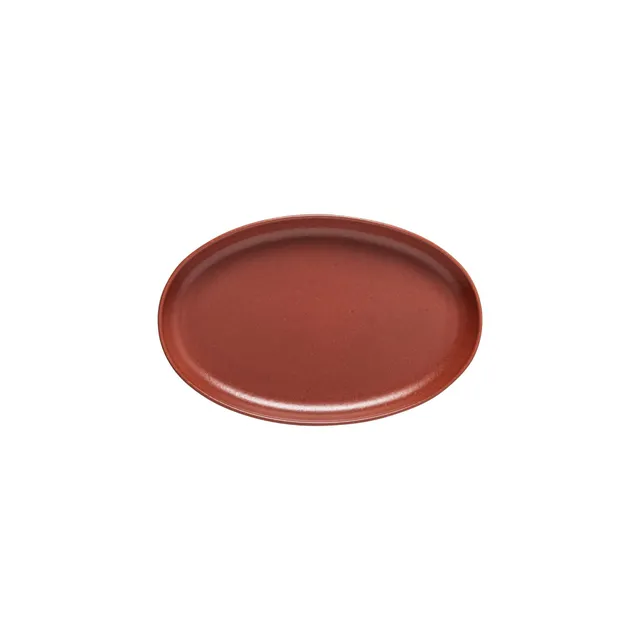 costa-nova-pacifica-ovale-platte-cayenne-rot-steinzeug image 1