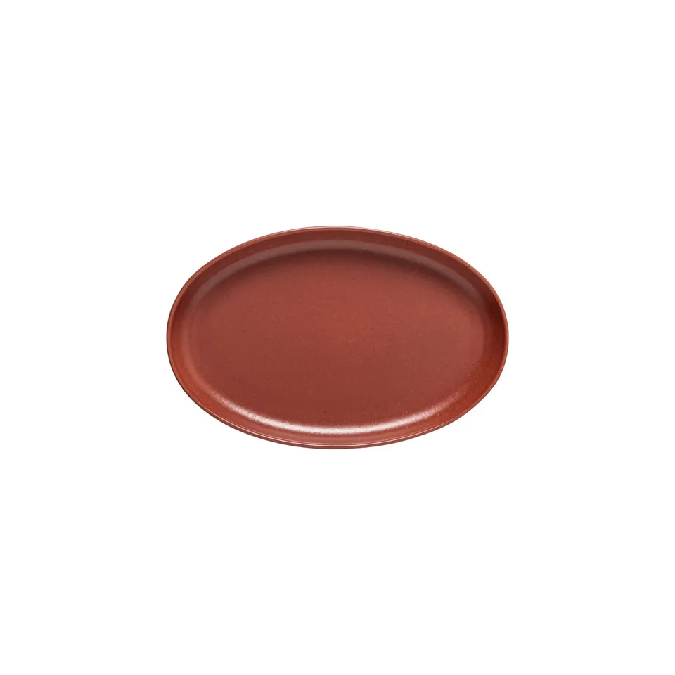 costa-nova-pacifica-ovale-platte-cayenne-rot-steinzeug image 1