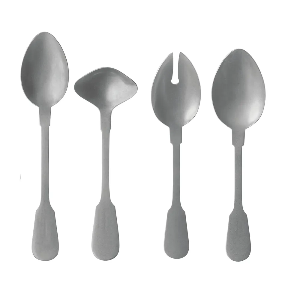 costa-nova-saga-servierset-4-teilig-silber-matt-edelstahl image 1
