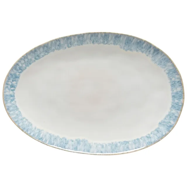 costa-nova-brisa-servierplatte-oval-blau-feinsteinzeug image 1