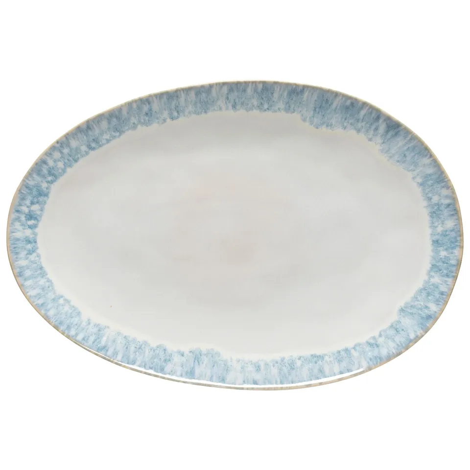 costa-nova-brisa-servierplatte-oval-blau-feinsteinzeug image 1