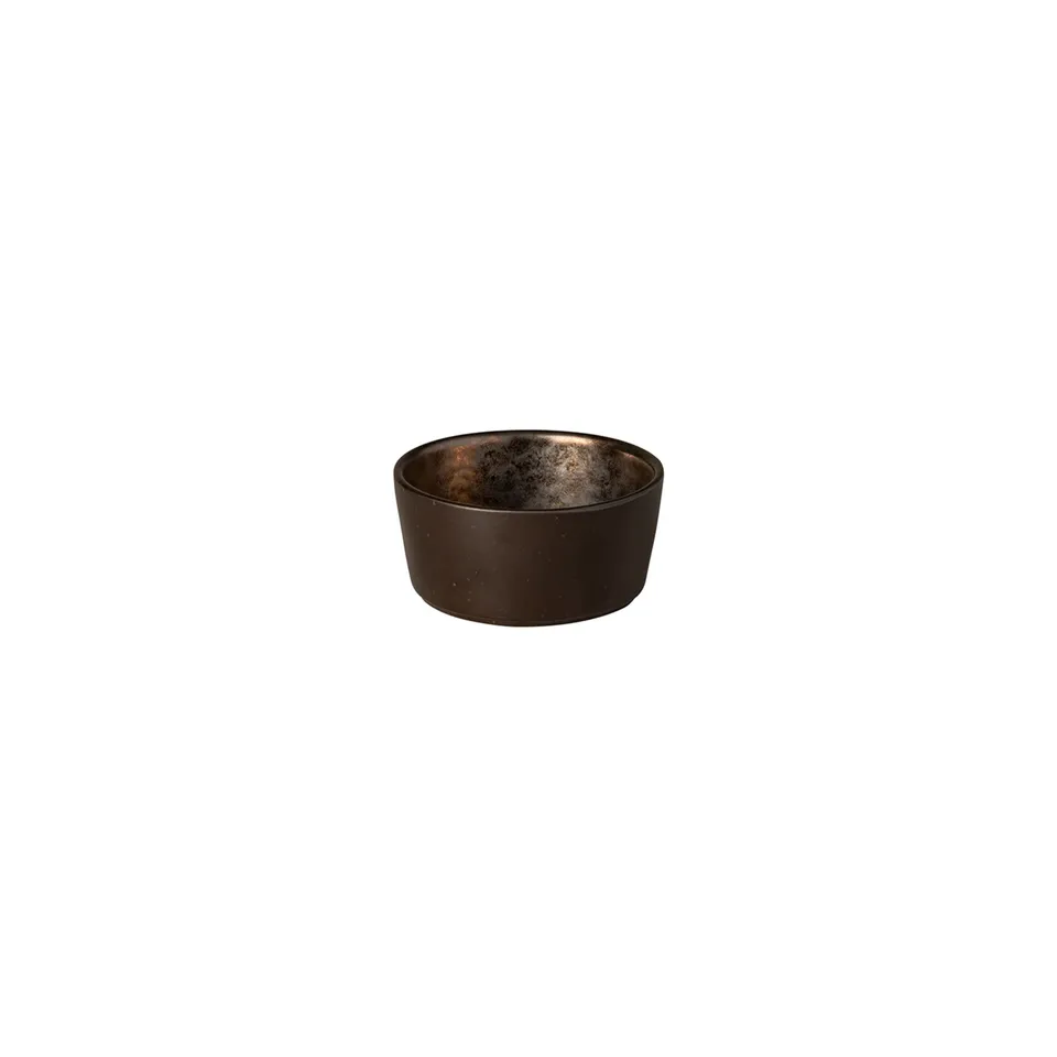 costa-nova-lagoa-schale-metal-castanho-steinzeug-matt image 1