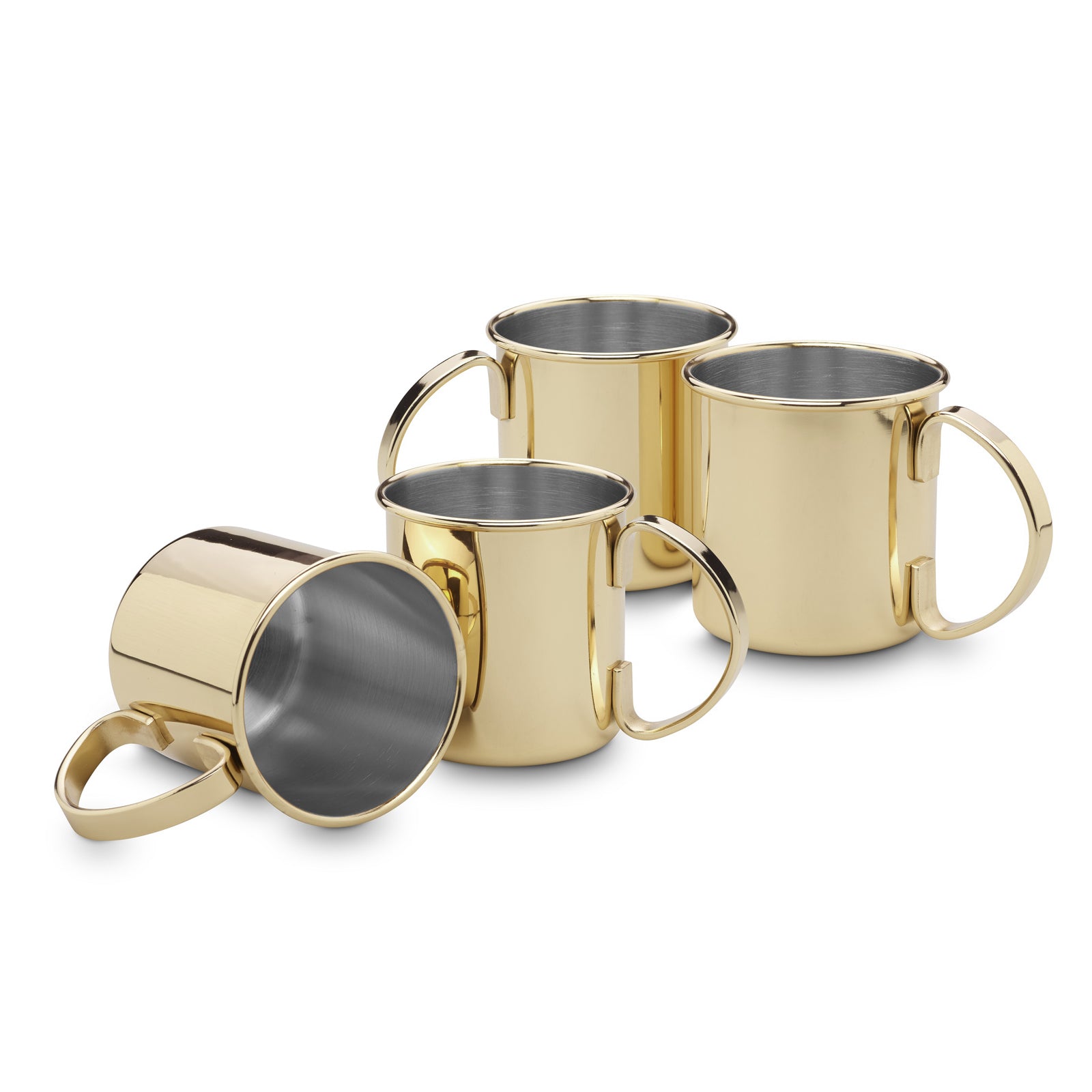 echtwerk-moscow-mule-becher-set-4-tlg-480-ml-silber image 4