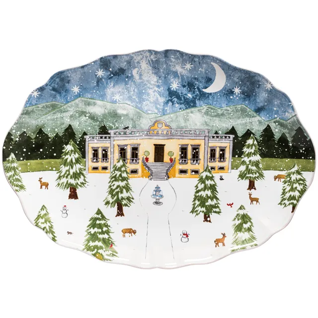 costa-nova-the-nutcracker-ta501-whi-servierplatte-oval-wei image 1