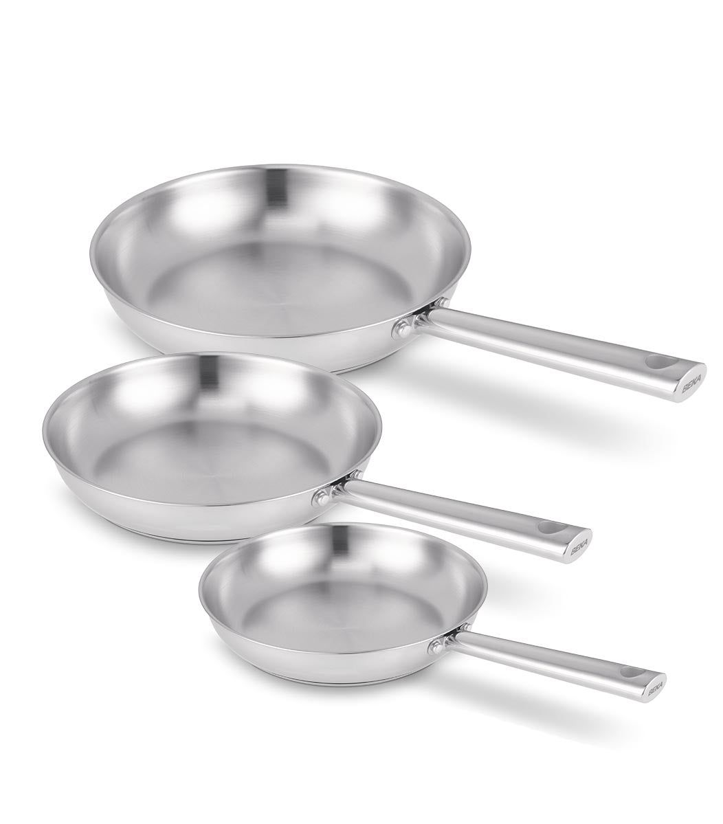 beka-cicla-pfannenset-20-24-28-cm-chrom-edelstahl image 1