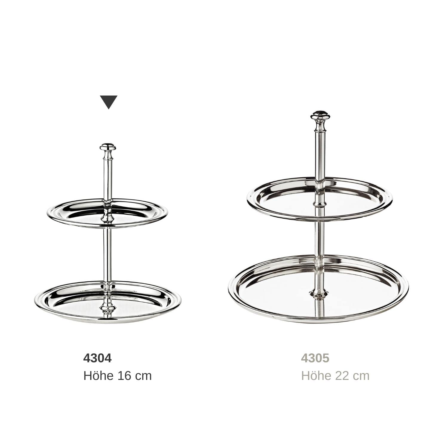 edzard-faden-etagere-2-st-ckig-16-cm-versilbert image 4