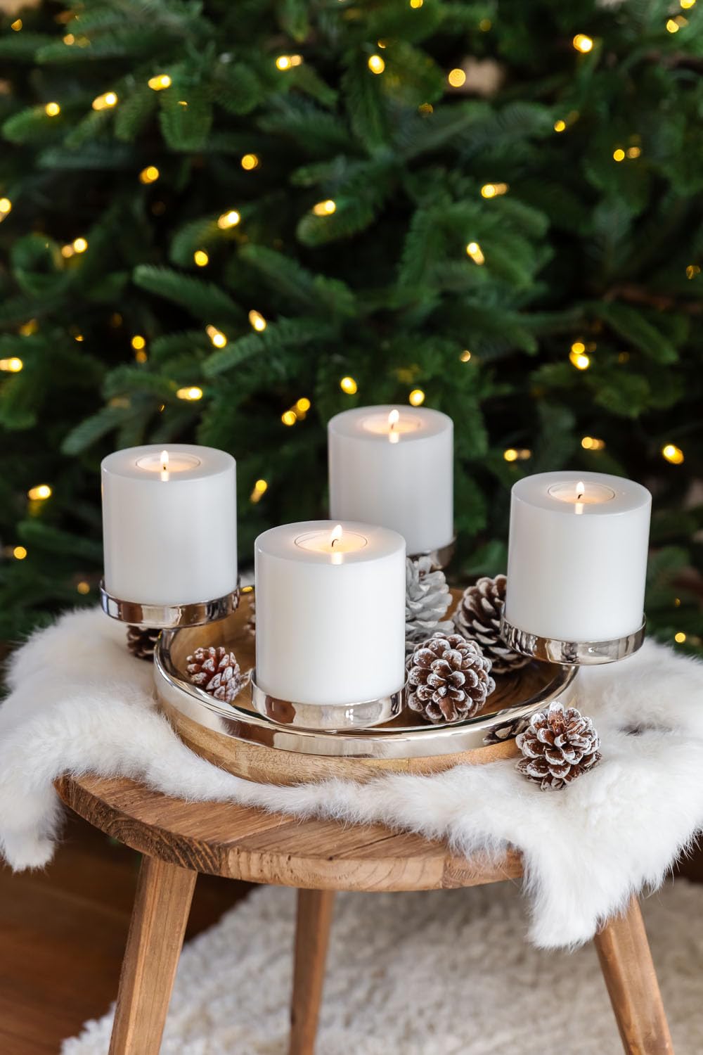 edzard-milano-adventskranz-mona-26-cm-mangoholz image 2