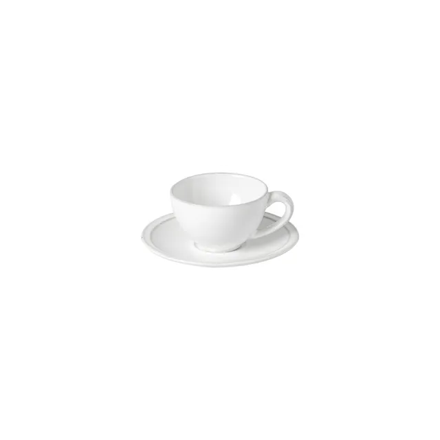 costa-nova-friso-fics02-whi-espressotasse-wei-mit-untertasse image 1