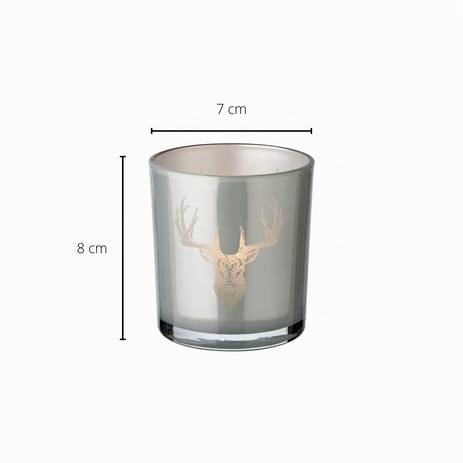 edzard-fancy-teelichtglas-hirschkopf-grau-2er-set-8-cm image 4