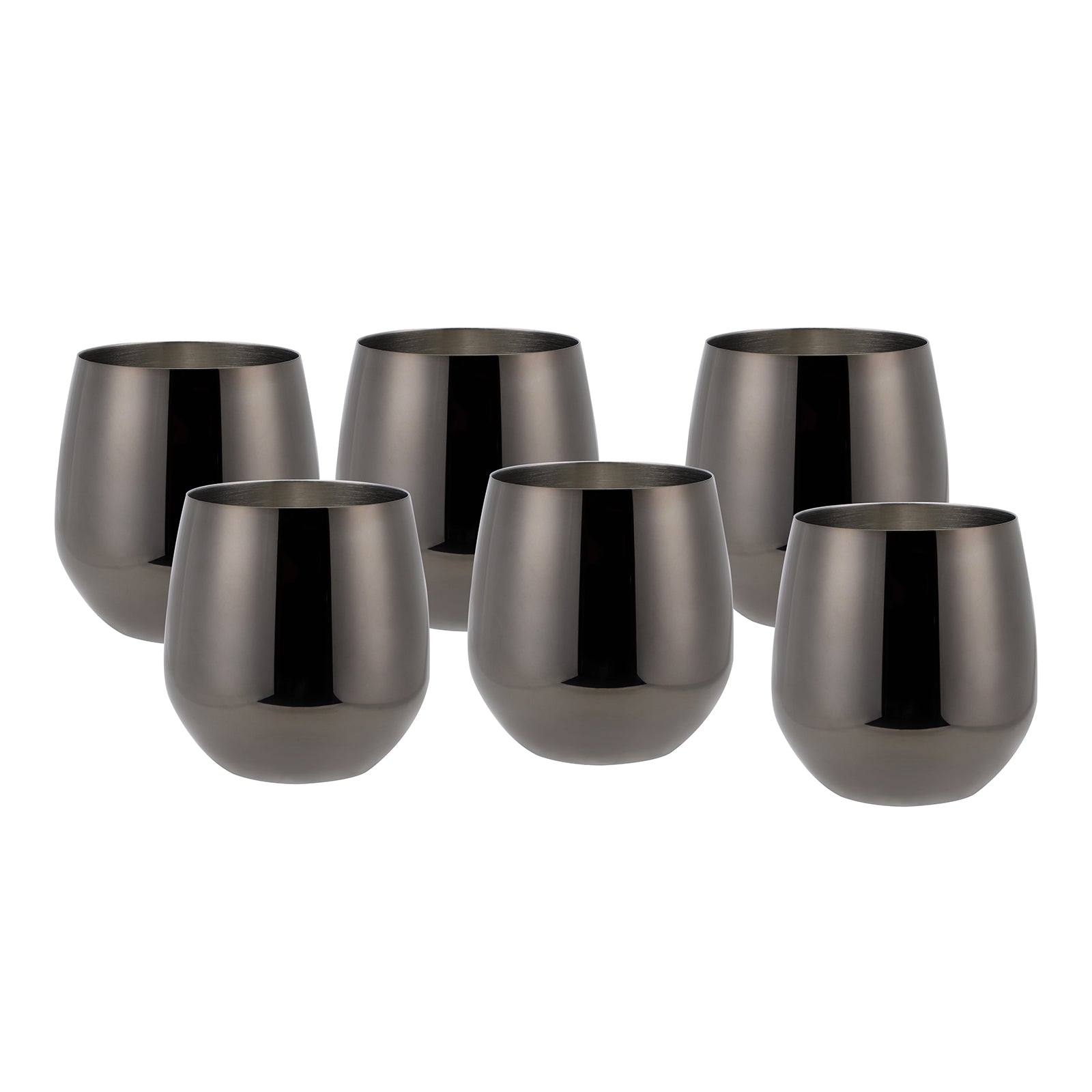 echtwerk-wine-weingl-ser-set-6tlg-500ml-silber-edelstahl image 1