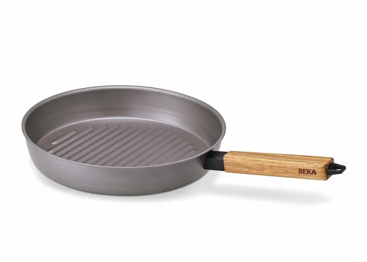 beka-nomad-grillpfanne-eisen-28-cm-grau-rillen image 1
