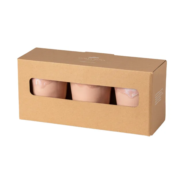 costa-nova-grespresso-mokkatasse-rosa-hell-3er-set-steinzeug image 1